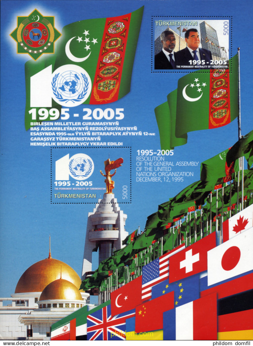 236940 MNH TURKMENISTAN 2005  - Turkménistan