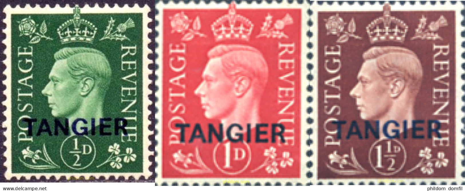 612438 MNH TANGER. Ocupación Britanica 1937 BASICA - Occup. Britannica MEF