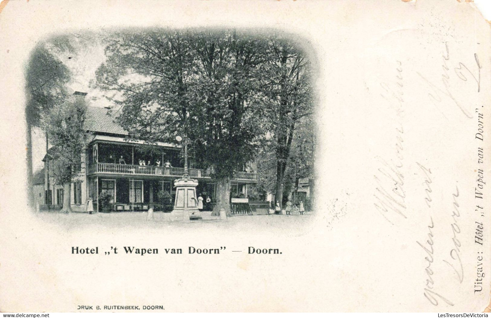 PAYS BAS - Utrecht- Doorn -  Hotel 't Wapen Van Doorn - Carte Postale Ancienne - Doorn