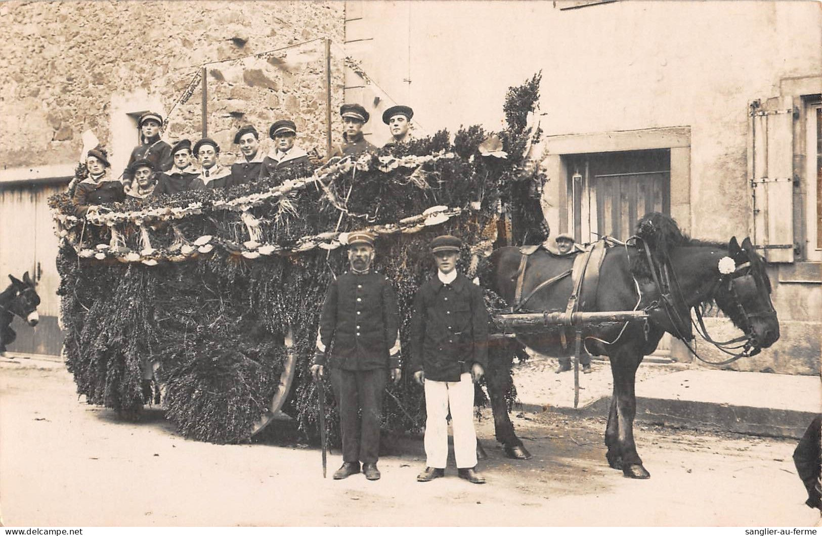 CPA 11 TALAIRAN / CARTE PHOTO / CARNAVAL DE TALAIRAN - Andere & Zonder Classificatie