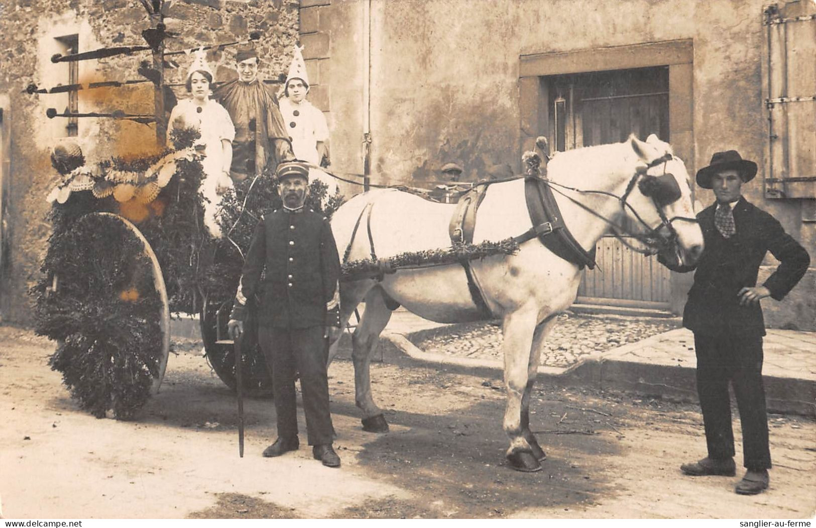 CPA 11 TALAIRAN / CARTE PHOTO / CARNAVAL DE TALAIRAN - Andere & Zonder Classificatie