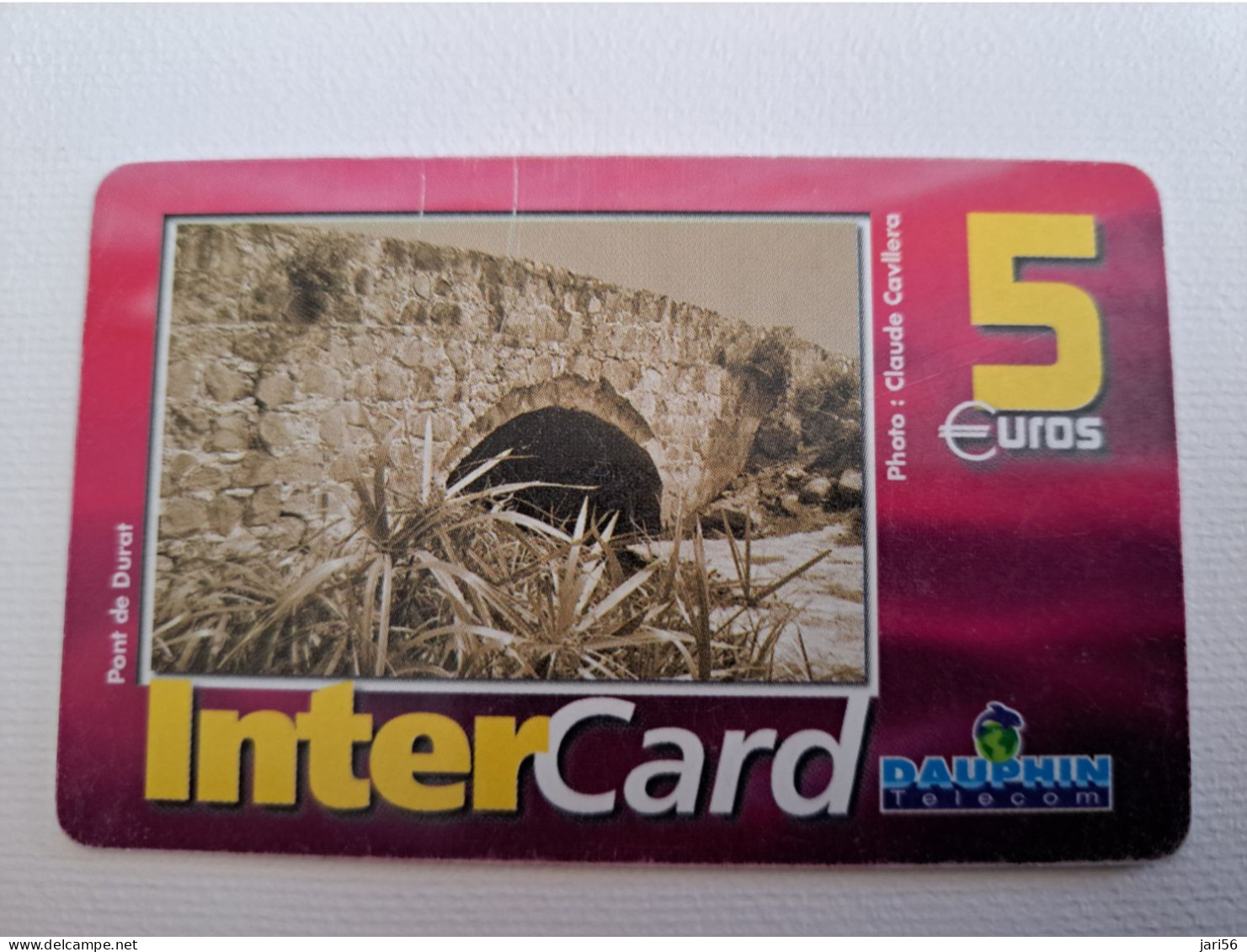 ST MARTIN / INTERCARD  5 EURO  PONT DE DURAT          NO 093   Fine Used Card    ** 15146 ** - Antillen (Französische)