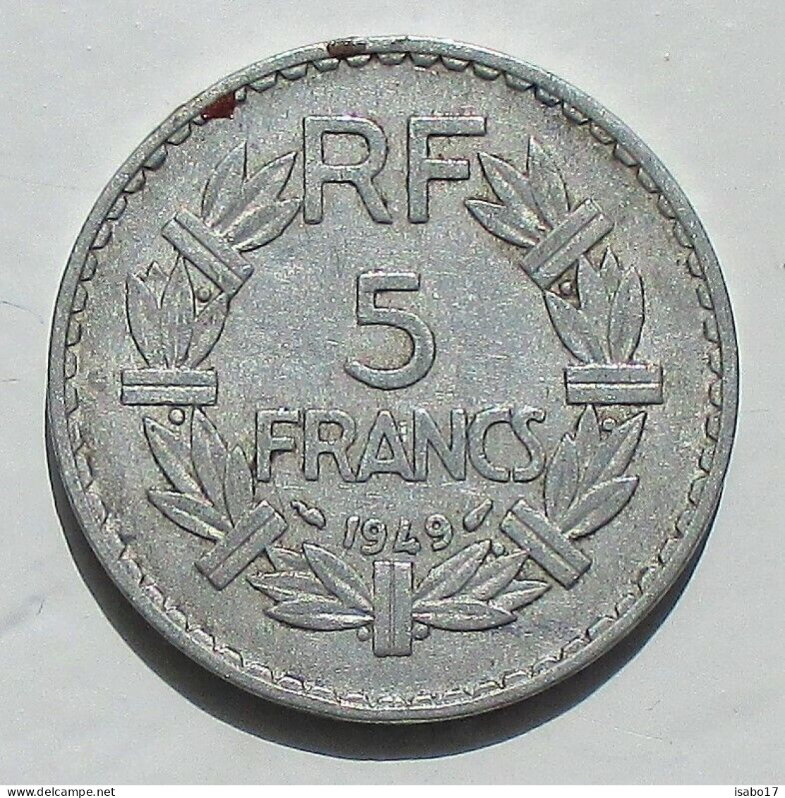 5 Francs 1949 RF Frankreich - 5 Francs