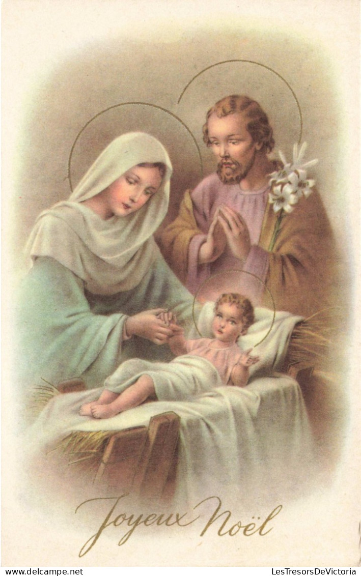 RELIGION - Christianisme - Naissance De L'enfant Jésus - Joyeux Noël - Carte Postale Ancienne - Jesus