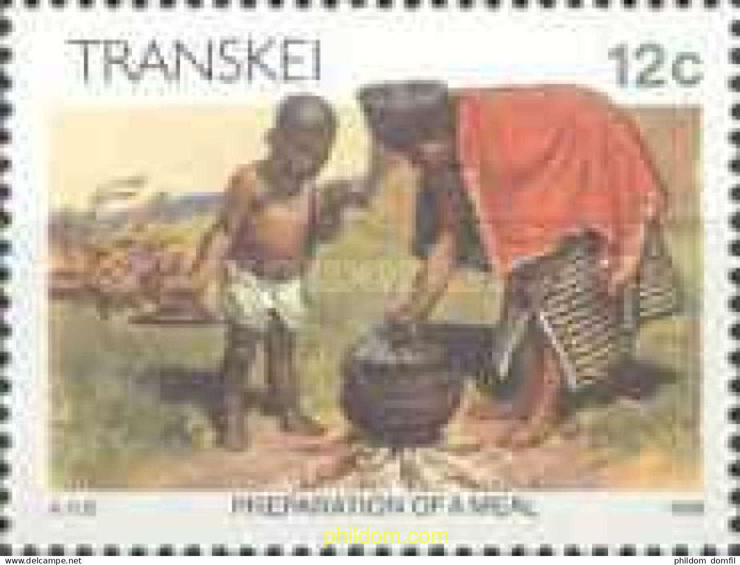 365918 MNH TRANSKEI 1985 CULTURA POPULAR - Transkei