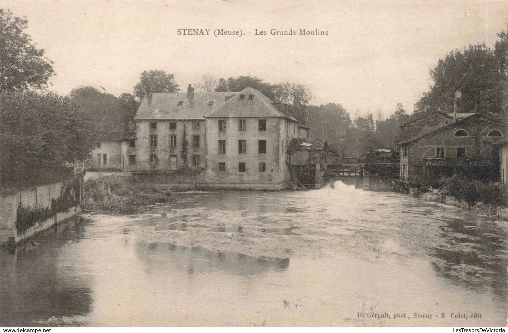 FRANCE - Meuse -  Stenay - Les Grands Moulins - Carte Postale Ancienne - Stenay