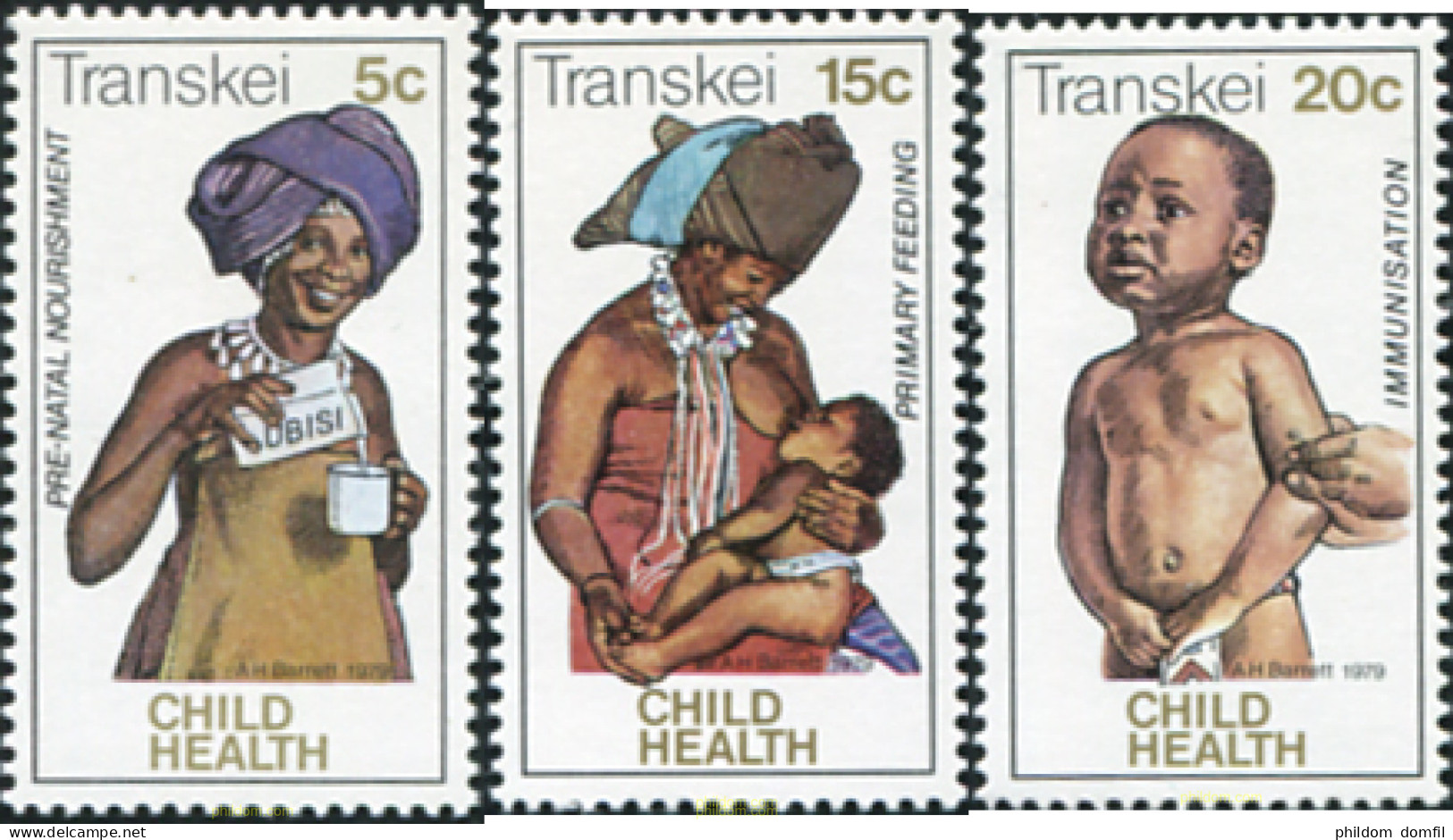 656964 MNH TRANSKEI 1979 SANIDAD INFANTIL - Transkei