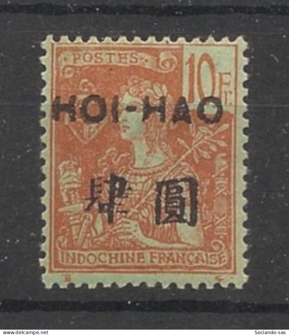 HOI-HAO - 1906 - N°YT. 48 - Type Grasset 10f Rouge Sur Vert - Neuf * / MH VF - Neufs