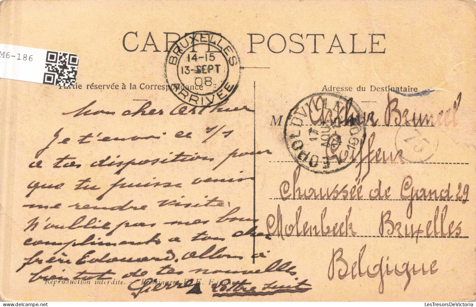 CONGO - Etat Ind. Du Congo - Kempenaer - Carte Postale Ancienne - Congo Français