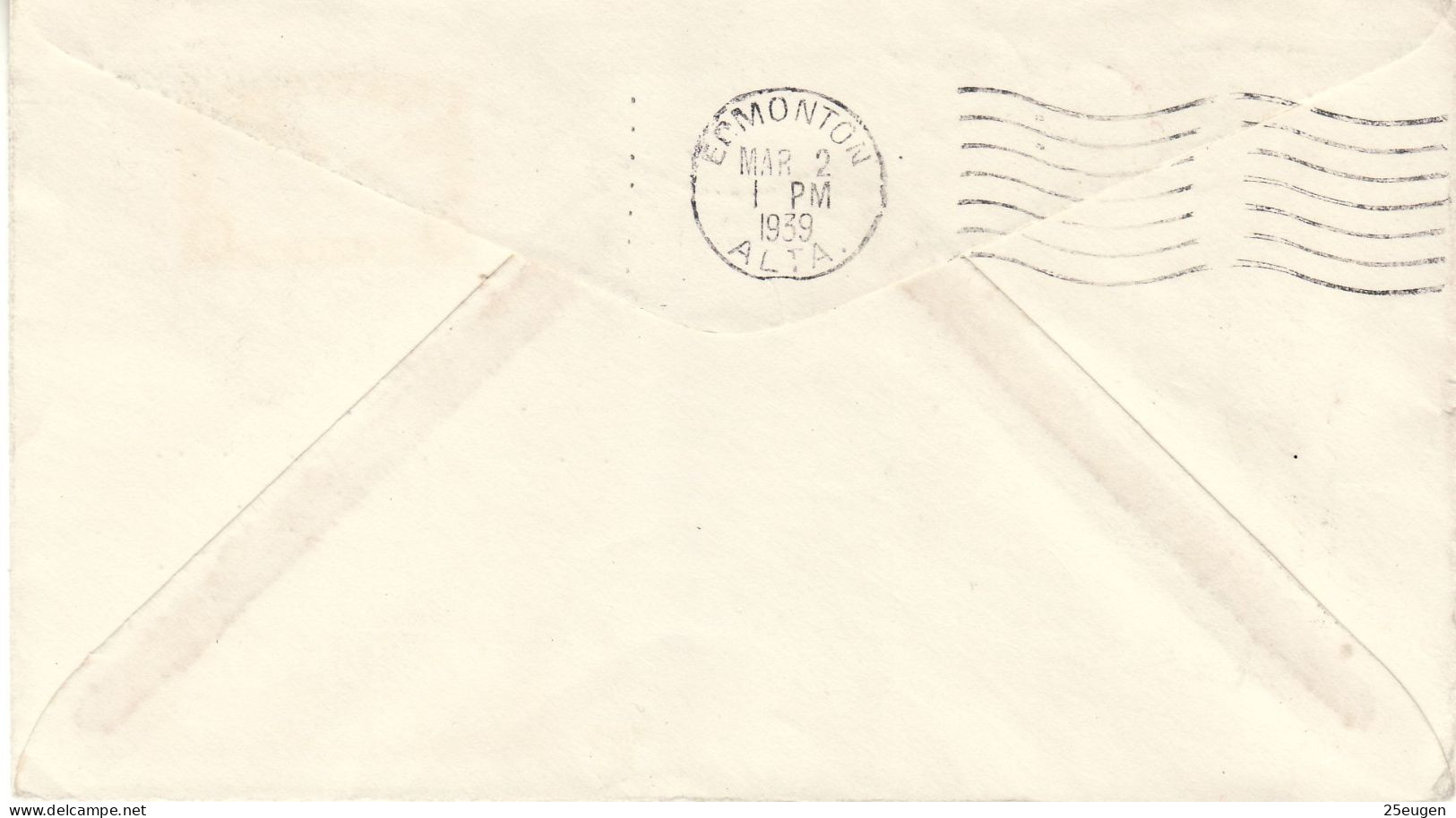 CANADA 1939 AIRMAIL  LETTER SENT FROM TORONTO TO BRANDON - Covers & Documents