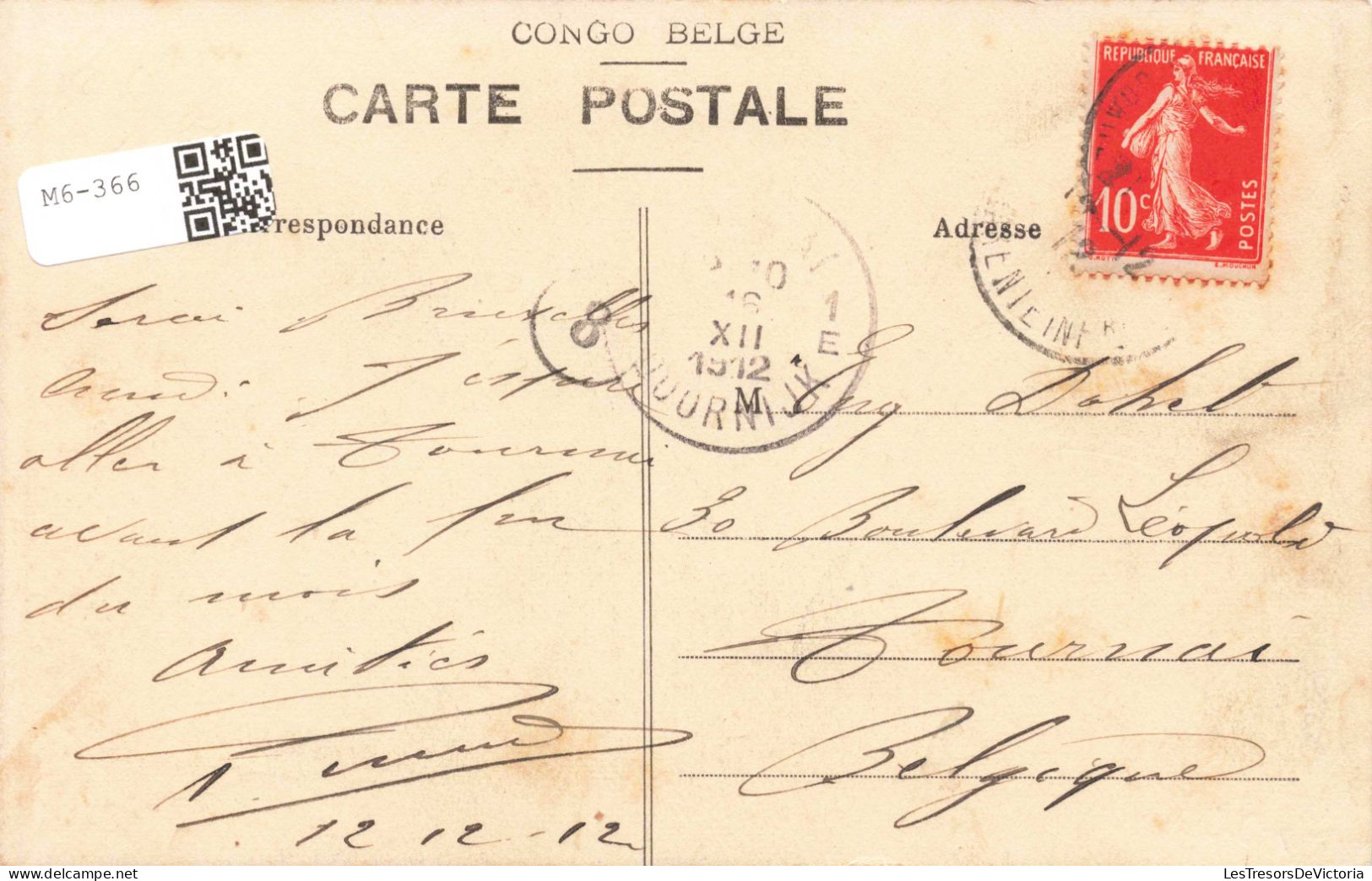 CONGO - Stanley-Falls  - Indigène Turumbu - Carte Postale Ancienne - Pointe-Noire