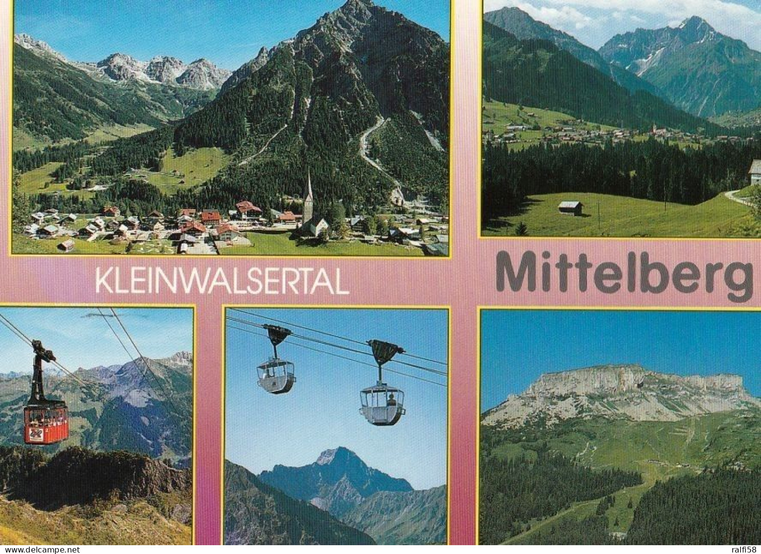 6 AK Österreich / Vorarlberg * 6 Ansichtskarten Von Mittelberg Im Kleinwalsertal * - Kleinwalsertal