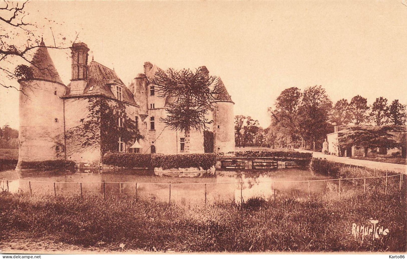 Moutiers Les Mauxfaits * Le Château De La Cantaudière - Moutiers Les Mauxfaits