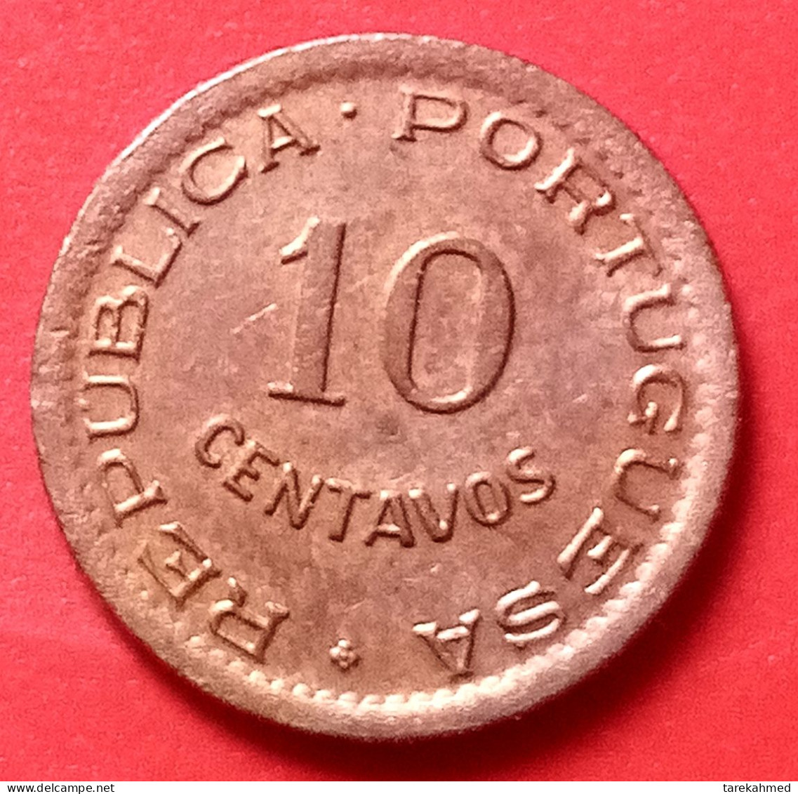 Colonia Da ANGOLA , 10 CENTAVOS, 1949 - KM 70 - AUNC - Angola