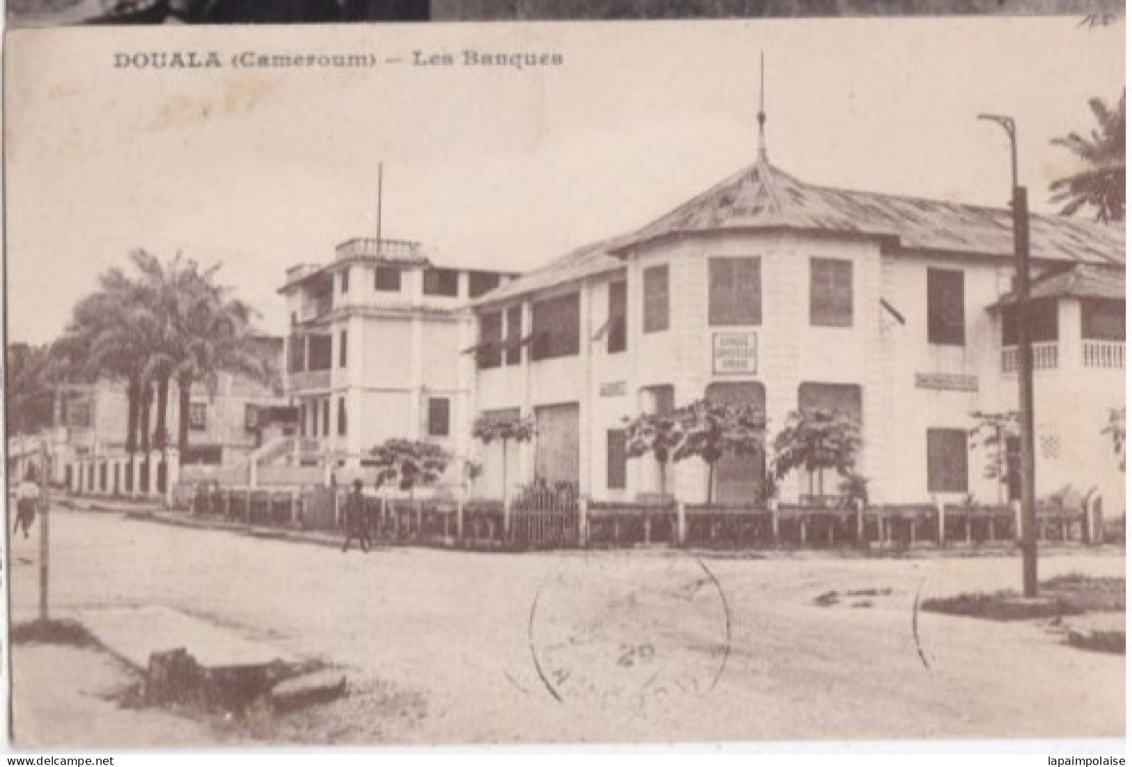 Carte Postale  1929 A O F Cameroun Douala La Banque Commerciale Africaine   Réf 26146 - Cameroun