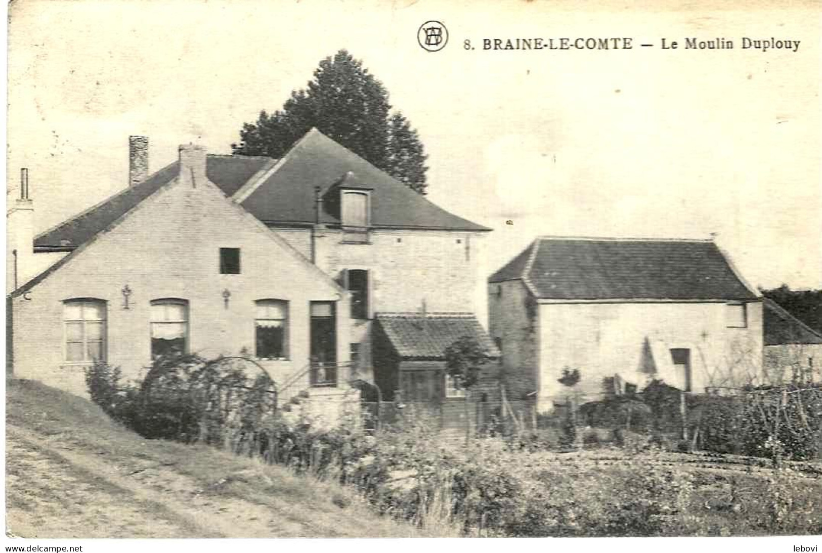 BRAINE-LE-COMTE « Le Moulin Duplouy » - Cliché Walschaerts, Bxl (1924) - Braine-le-Comte