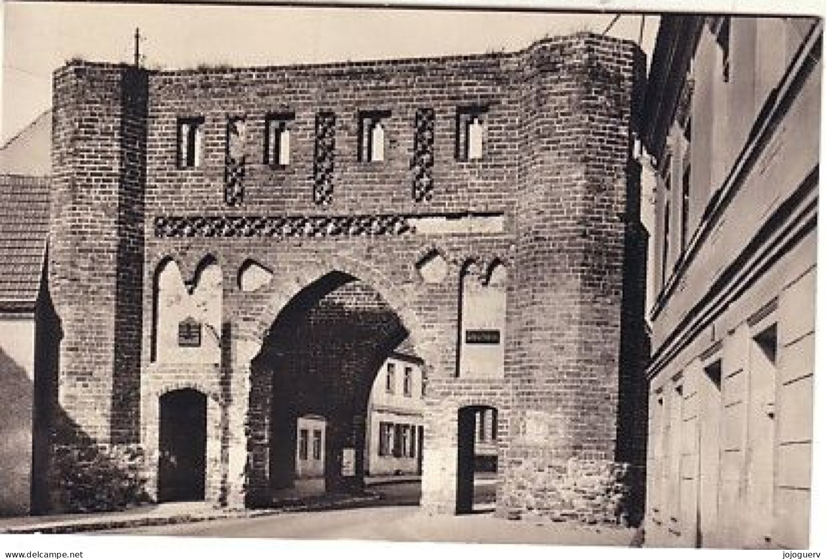Jüterborg Neumarkt Tor , écrite En 1964 ( Porte - Ohne Zuordnung