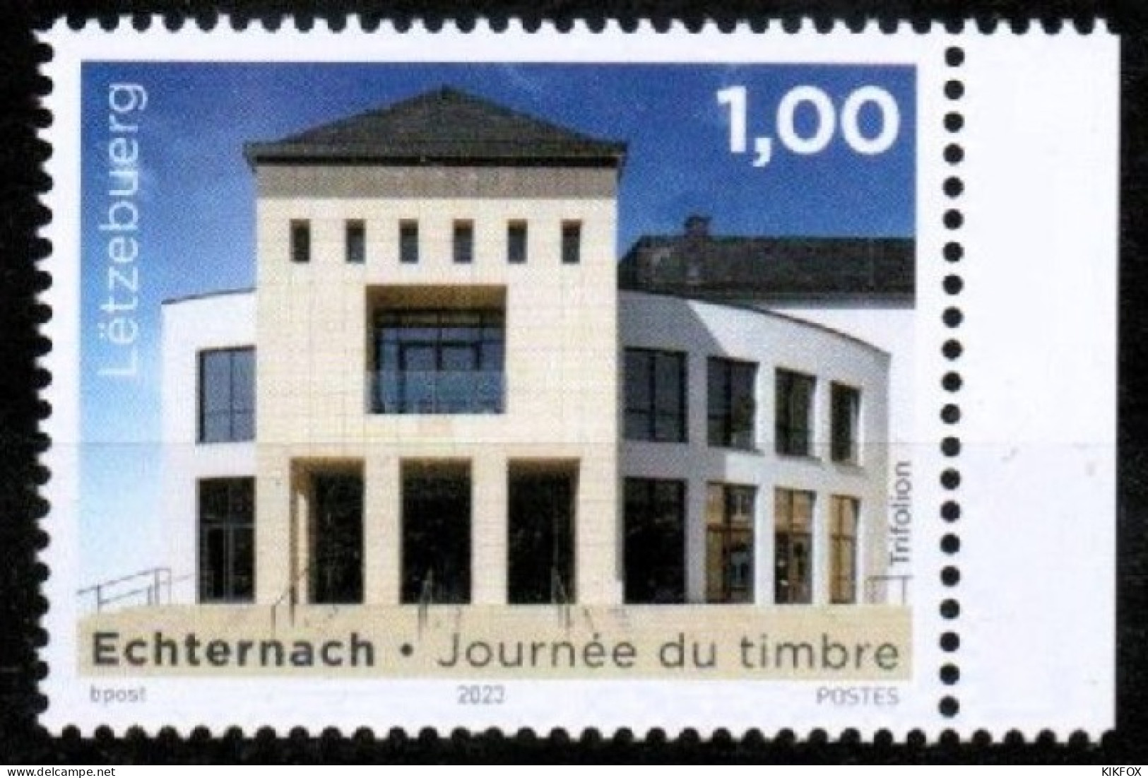 LUXEMBOURG,LUXEMBURG, 2023, SEPTEMBERAUSGABE, JOURNEE DU TIMBRE, ECHTERNACH, POSTFRISCH, NEUF, - Neufs