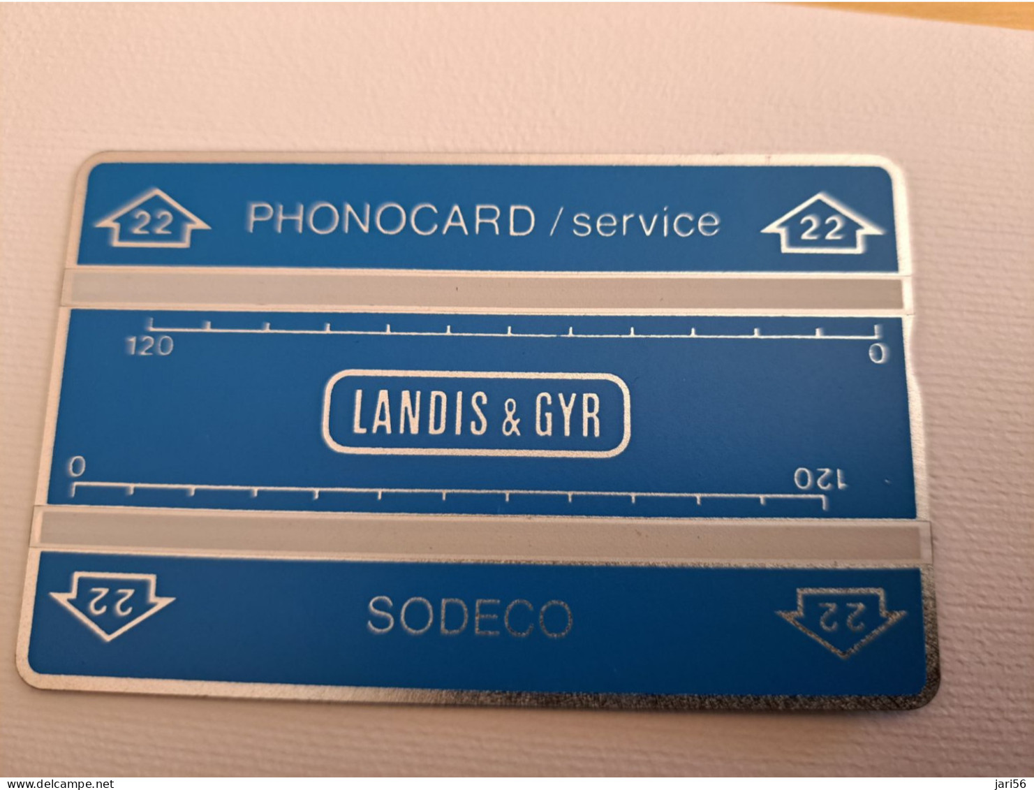 NETHERLANDS  /   810 S 01443 (Mint,New) Rare - SERVICE CARD /  LANDYS & GYR/ NO 22 / SERIE ; 810S /    MINT   ** 15174** - Privé