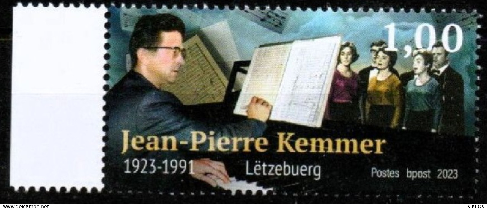 LUXEMBOURG,LUXEMBURG, 2023, SEPTEMBERAUSGABE, JEAN PIERRE KEMMER,  POSTFRISCH, NEUF, - Unused Stamps