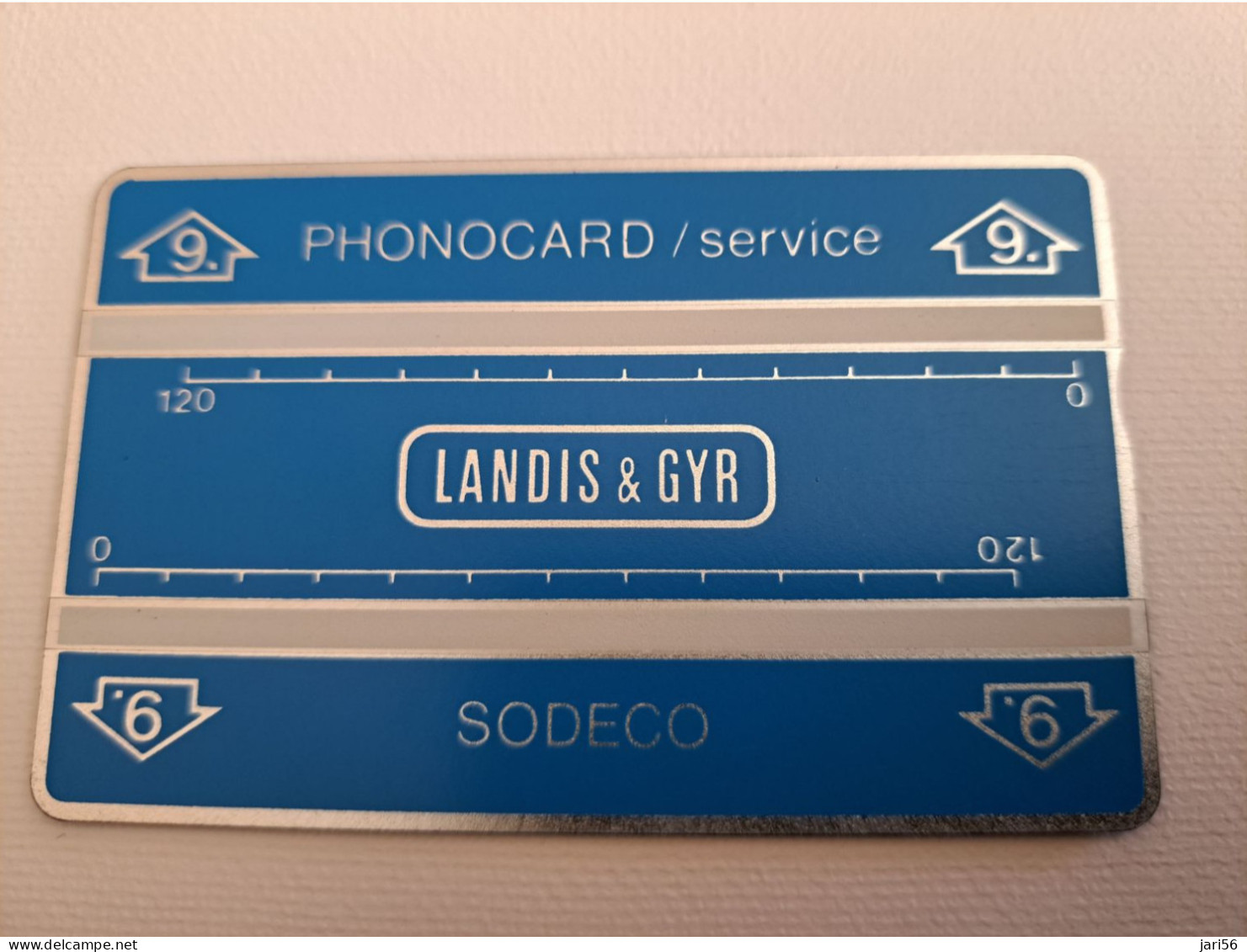 NETHERLANDS  /   (Mint,New) Rare - SERVICE CARD /  LANDYS & GYR/ NO 9 / SERIE ; 002D /    MINT   ** 15175** - Privat