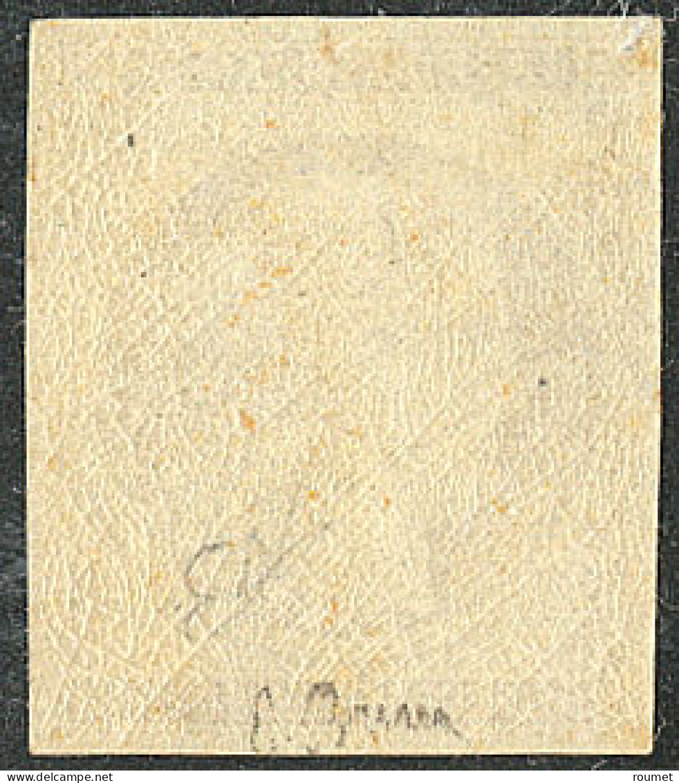 * No 1, Bistre-jaune, Quasiment **, Très Jolie Pièce. - TB. - R - 1849-1850 Cérès