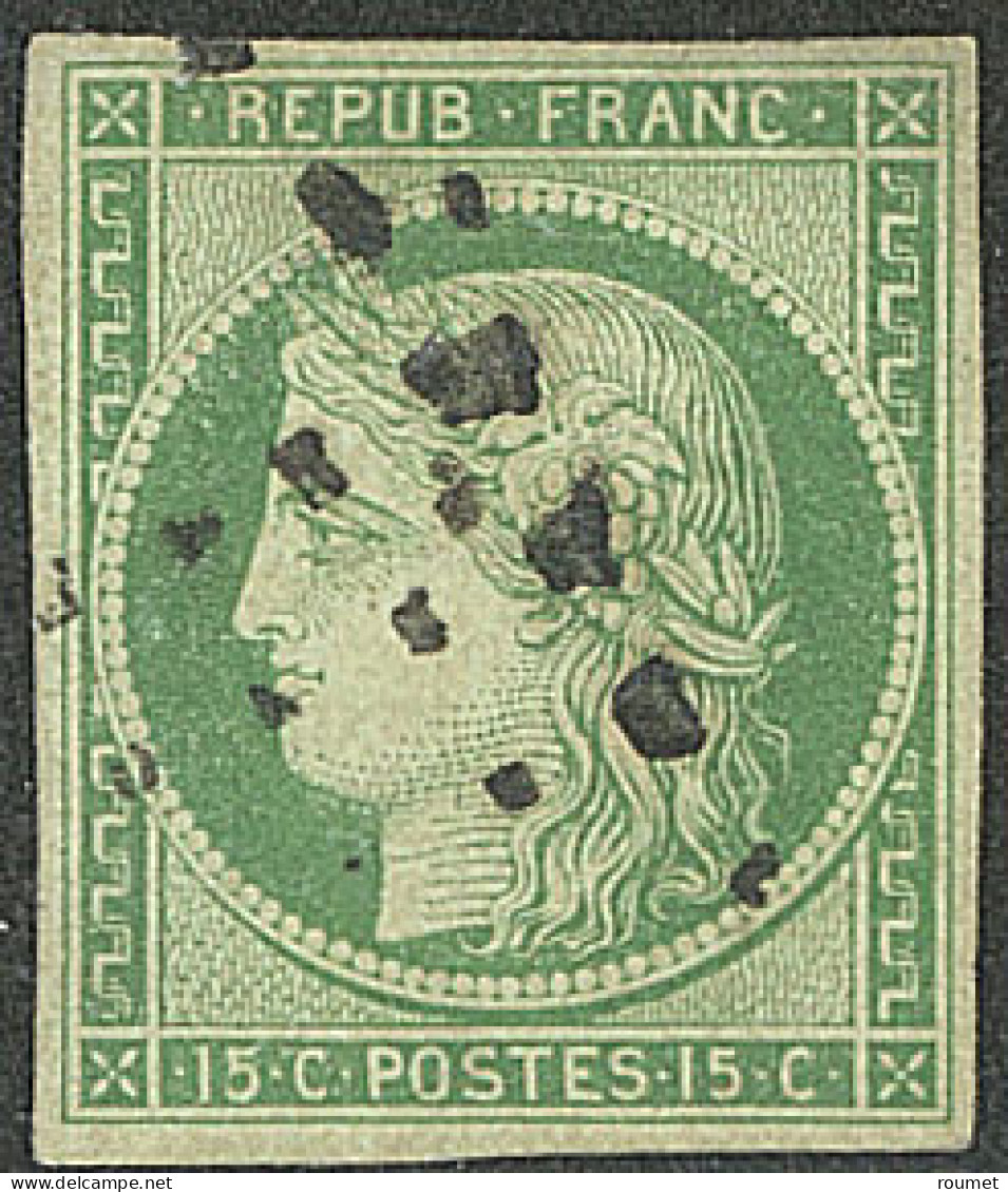 No 2, Obl Gros Points. - TB - 1849-1850 Ceres