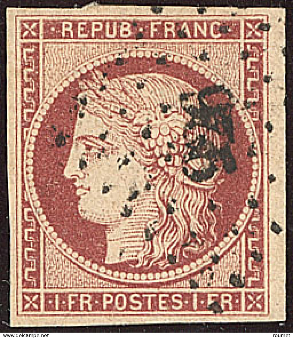 No 6B, Obl Pc 926. - TB - 1849-1850 Cérès