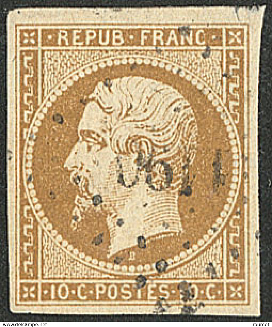 No 9a, Obl Pc. - TB - 1852 Luigi-Napoleone