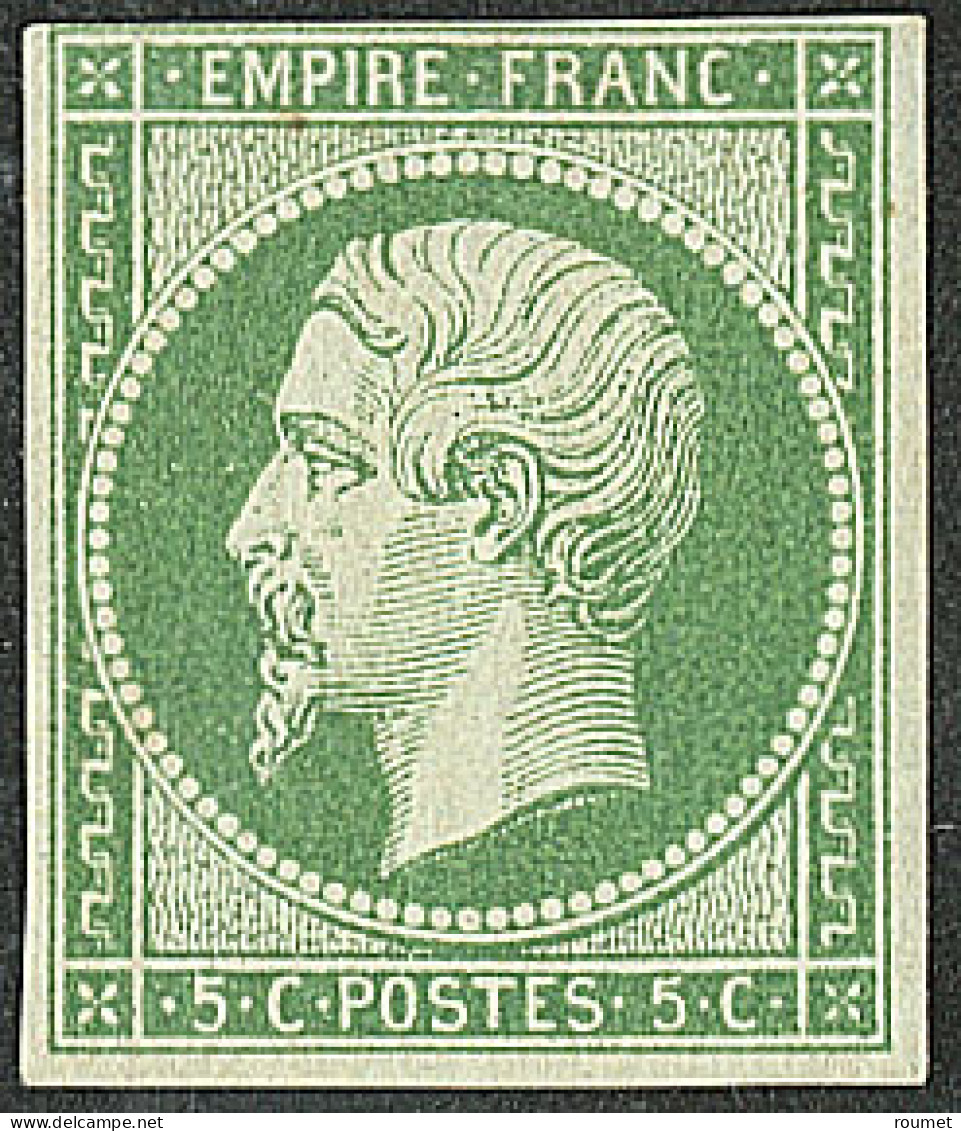 * No 12b, Vert-foncé. - TB. - R - 1853-1860 Napoleon III