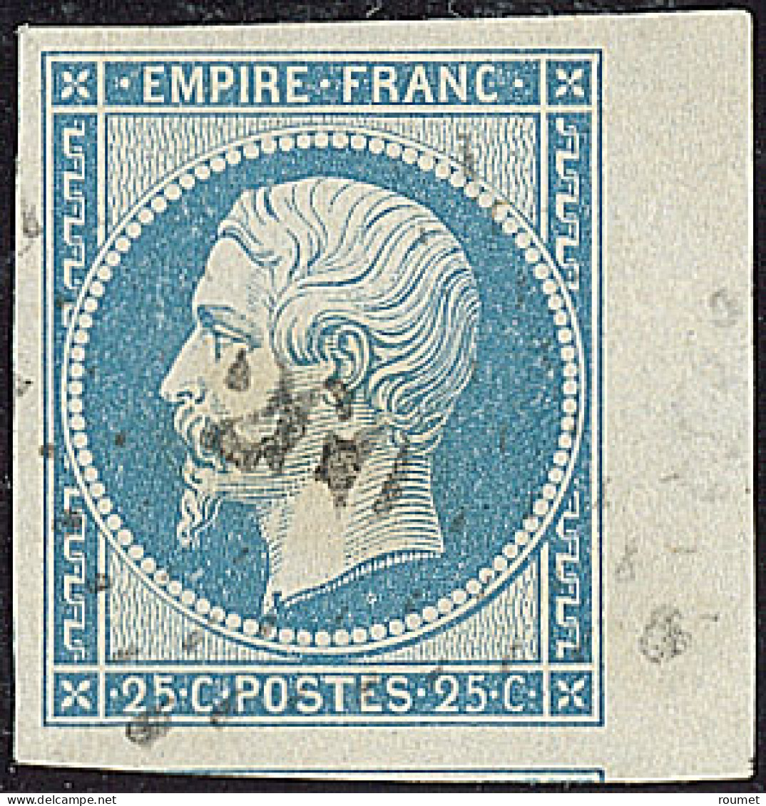 No 15, Bdf + Un Voisin, Jolie Pièce. - TB - 1853-1860 Napoléon III