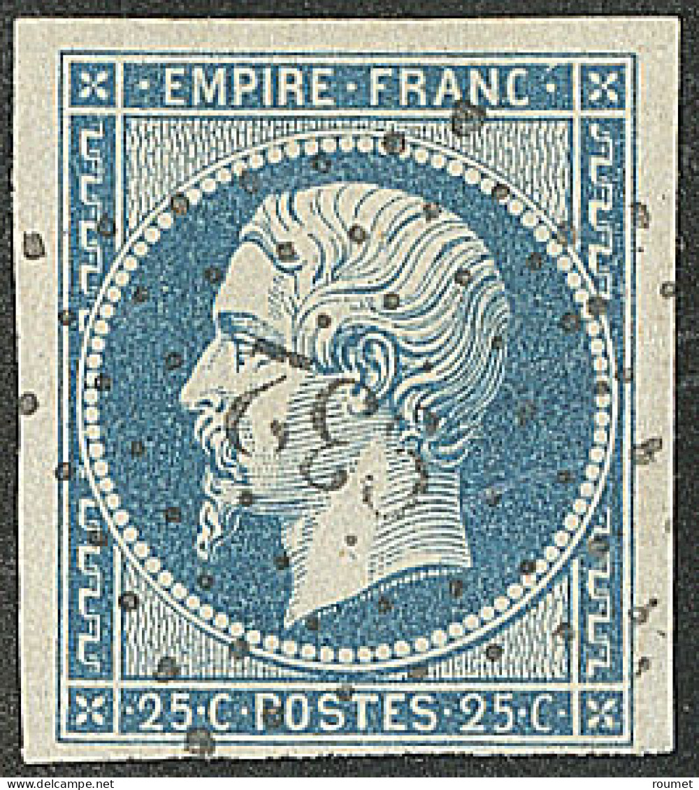 No 15, Obl Pc 932. - TB - 1853-1860 Napoleone III