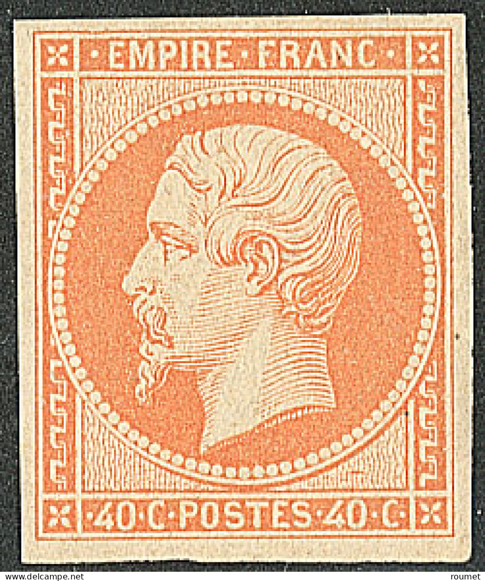 * No 16, Orange, Très Frais. - TB. - R - 1853-1860 Napoléon III.