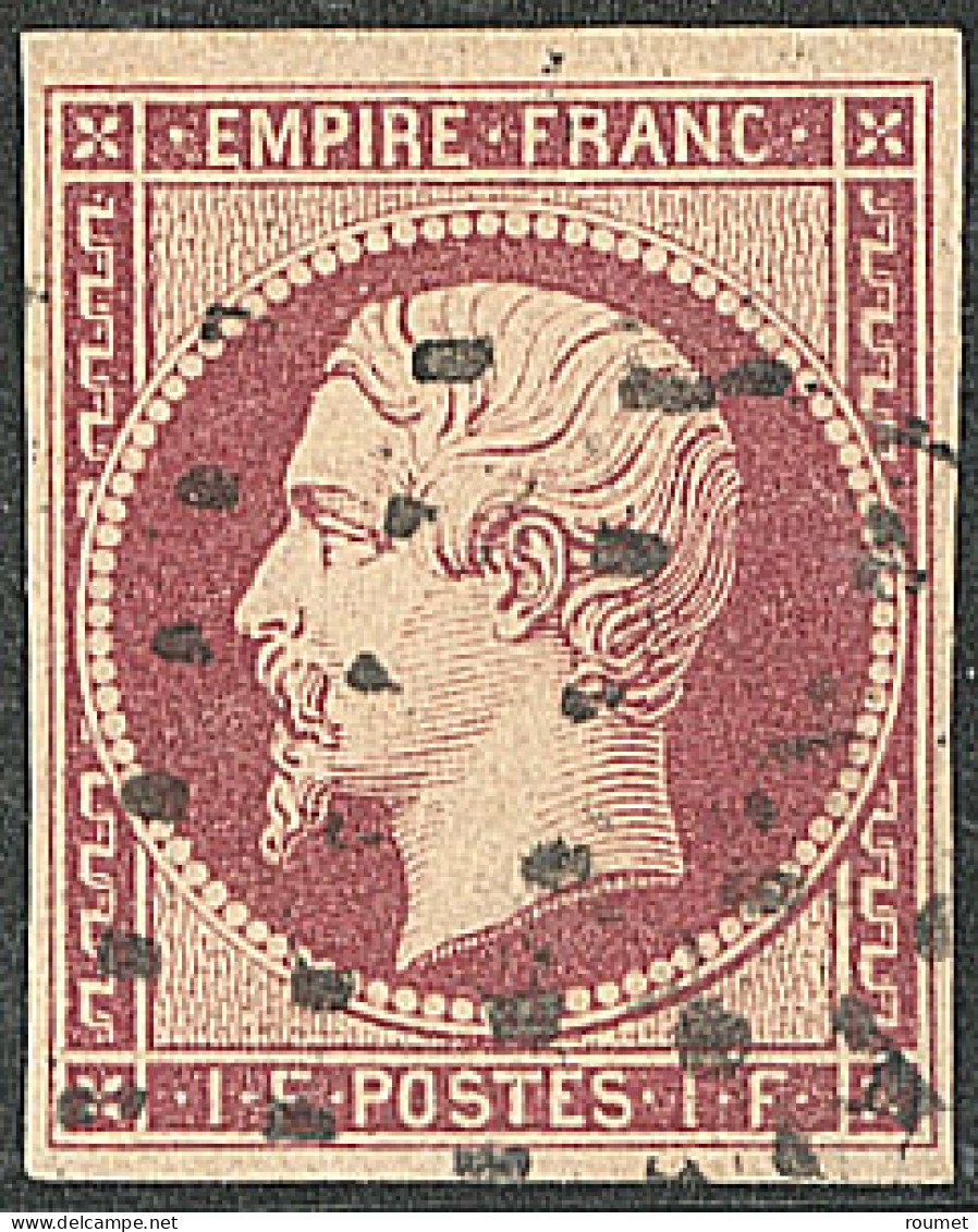 No 18, Obl Gros Points. - TB. - R - 1853-1860 Napoléon III.