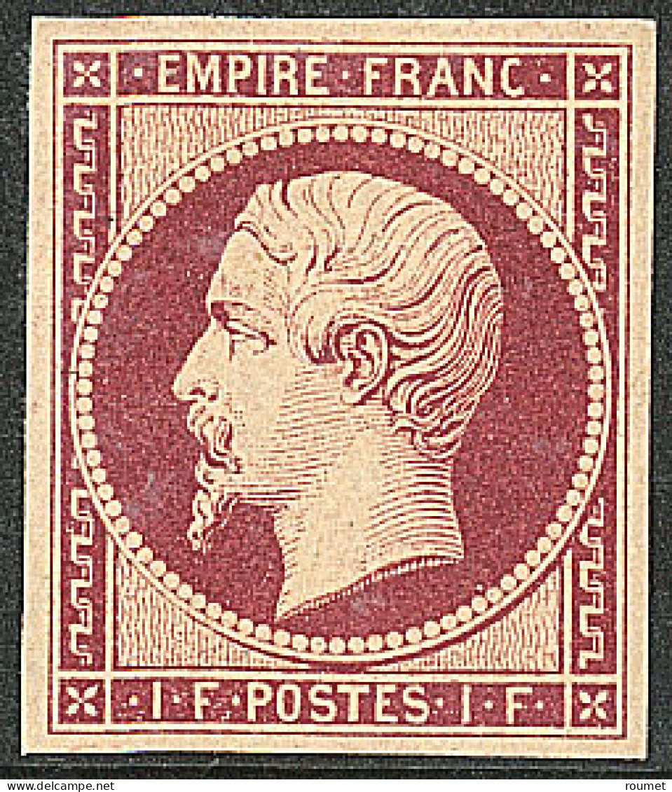 * No 18g, Velours, Très Jolie Pièce. - TB. - RR - 1853-1860 Napoléon III