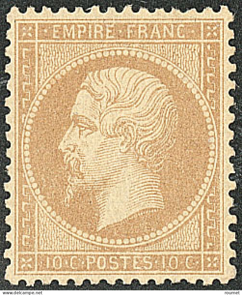 * No 21, Bistre, Très Frais Et Centré. - TB. - R - 1862 Napoleone III