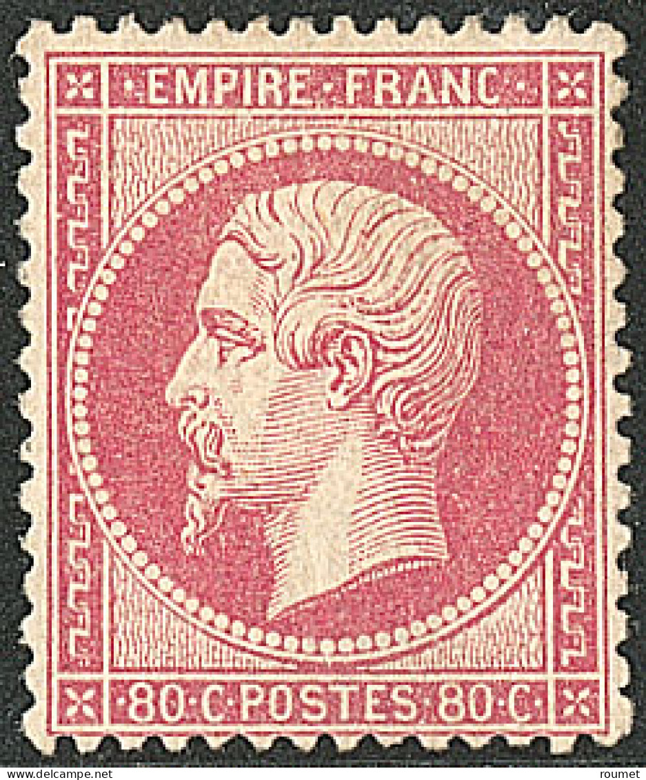 * No 24, Large Charnière Mais Très Frais Et TB. - R - 1862 Napoleone III