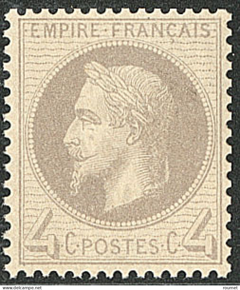 ** No 27Ab, Gris-lilas Type I, Très Frais. - TB - 1863-1870 Napoléon III Lauré