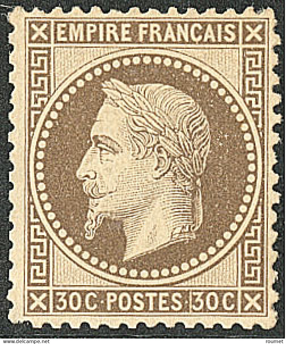 * No 30, Pd Sur Une Dent D'angle Mais TB D'aspect - 1863-1870 Napoléon III. Laure