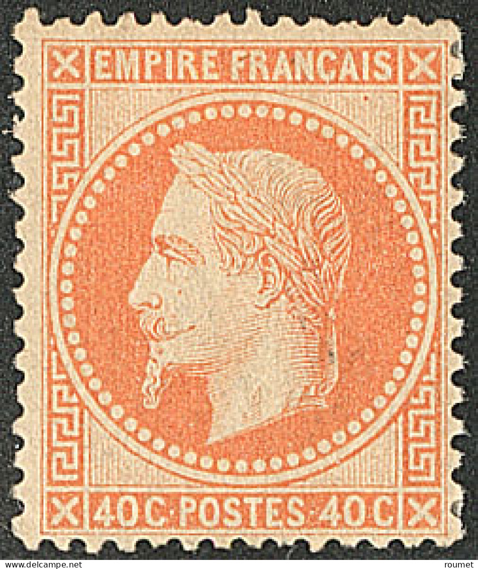 * No 31, Orange, Très Frais. - TB. - R - 1863-1870 Napoleon III With Laurels