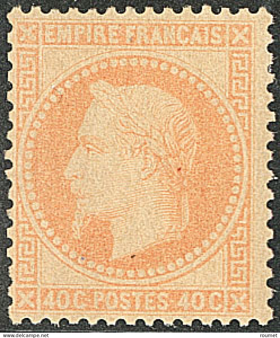 * No 31f, Orange Terne, Quasiment **. - TB. - R - 1863-1870 Napoléon III. Laure