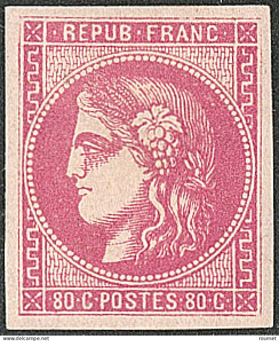 * No 49, Rose, Très Frais. - TB - 1870 Emissione Di Bordeaux