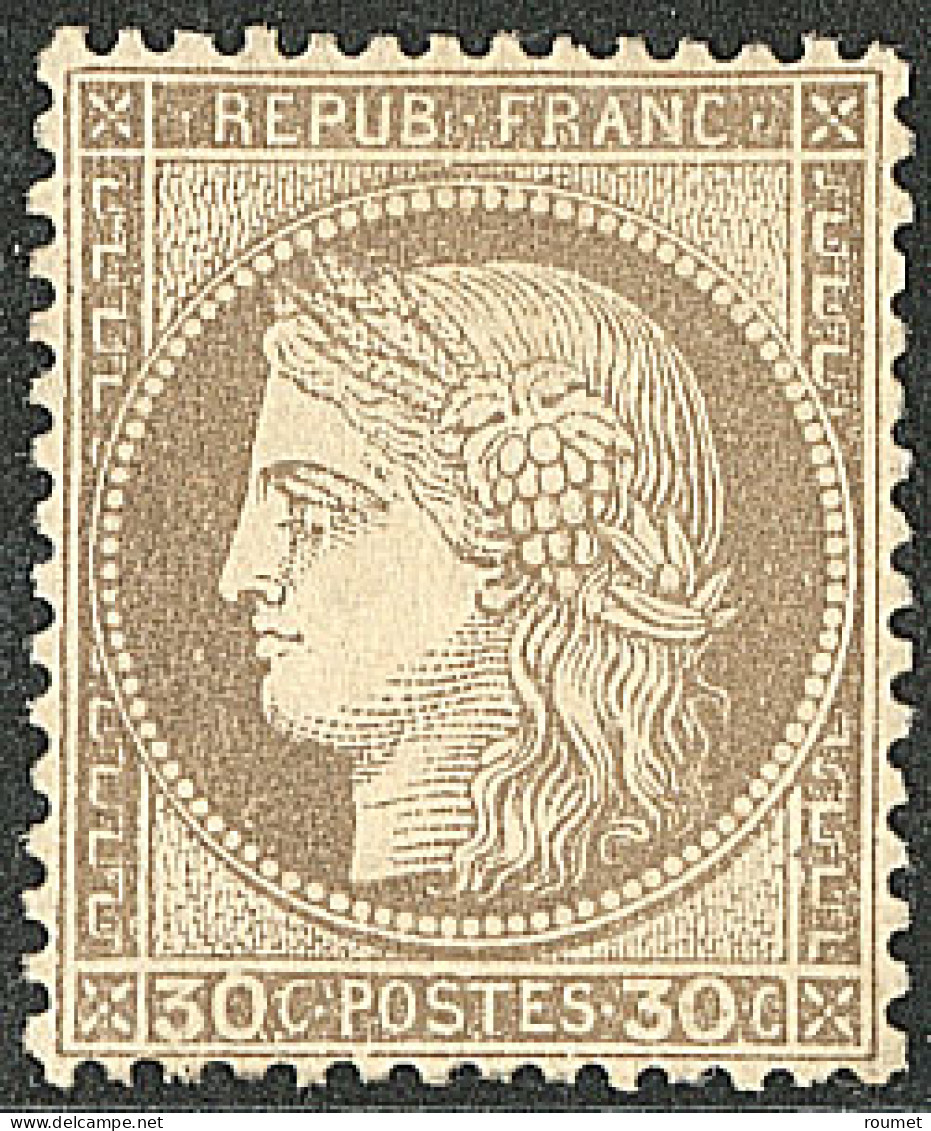 * No 56, Brun, Nuance Claire, Très Frais. - TB - 1871-1875 Ceres