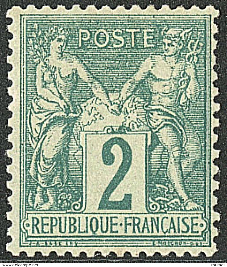 * No 62, Infimes Rousseurs Au Verso De Qqs Dents Mais Très Frais Et TB - 1876-1878 Sage (Type I)