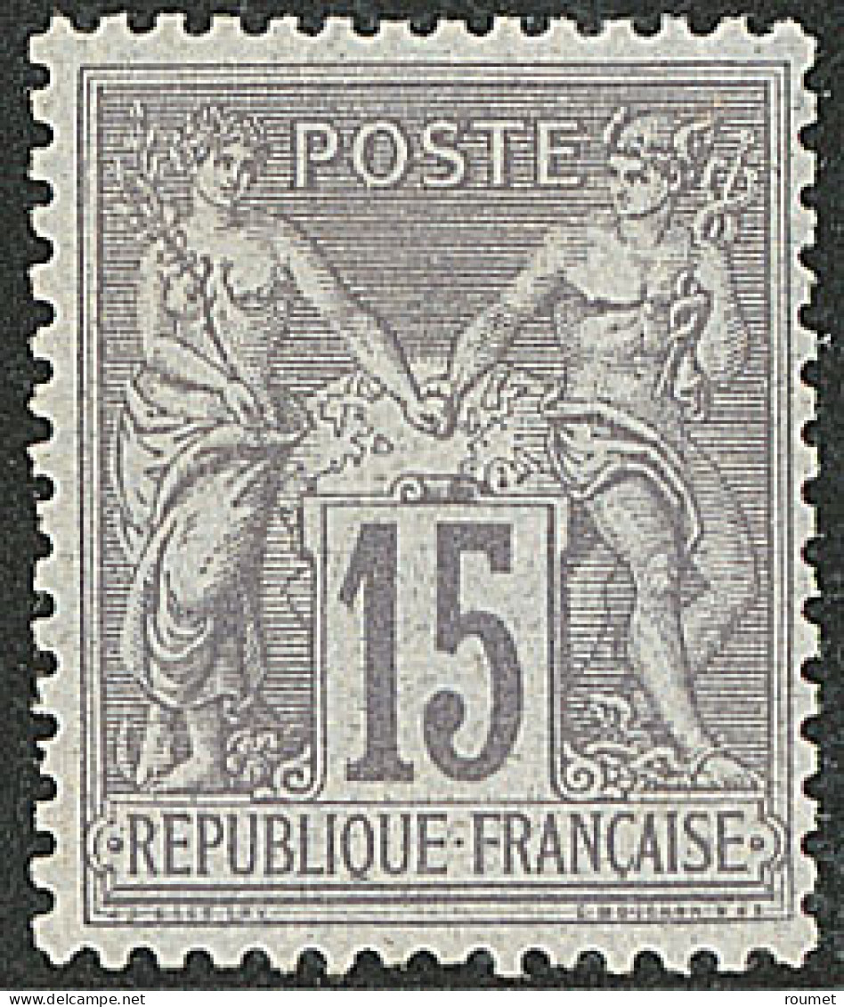 * No 77, Gris, Très Frais. - TB - 1876-1878 Sage (Typ I)