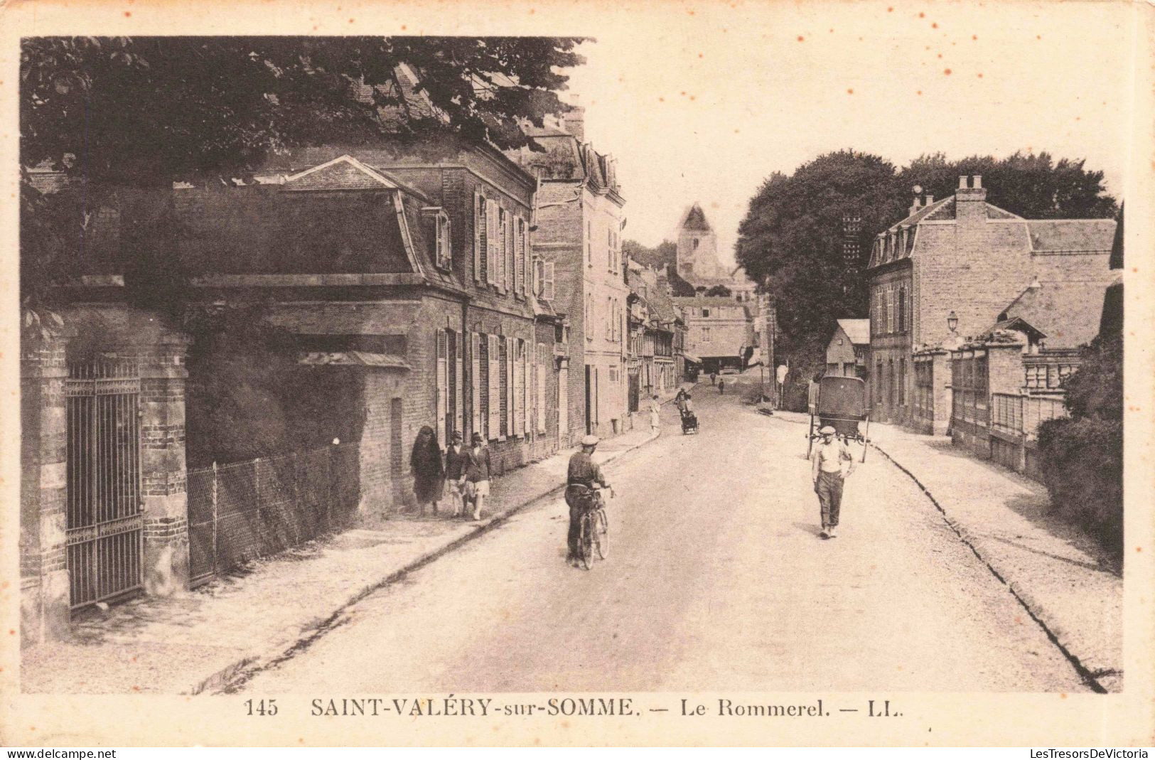 FRANCE -  Saint-Valery-sur-Somme - Le Rommerel - Animé - Carte Postale Ancienne - Saint Valery Sur Somme