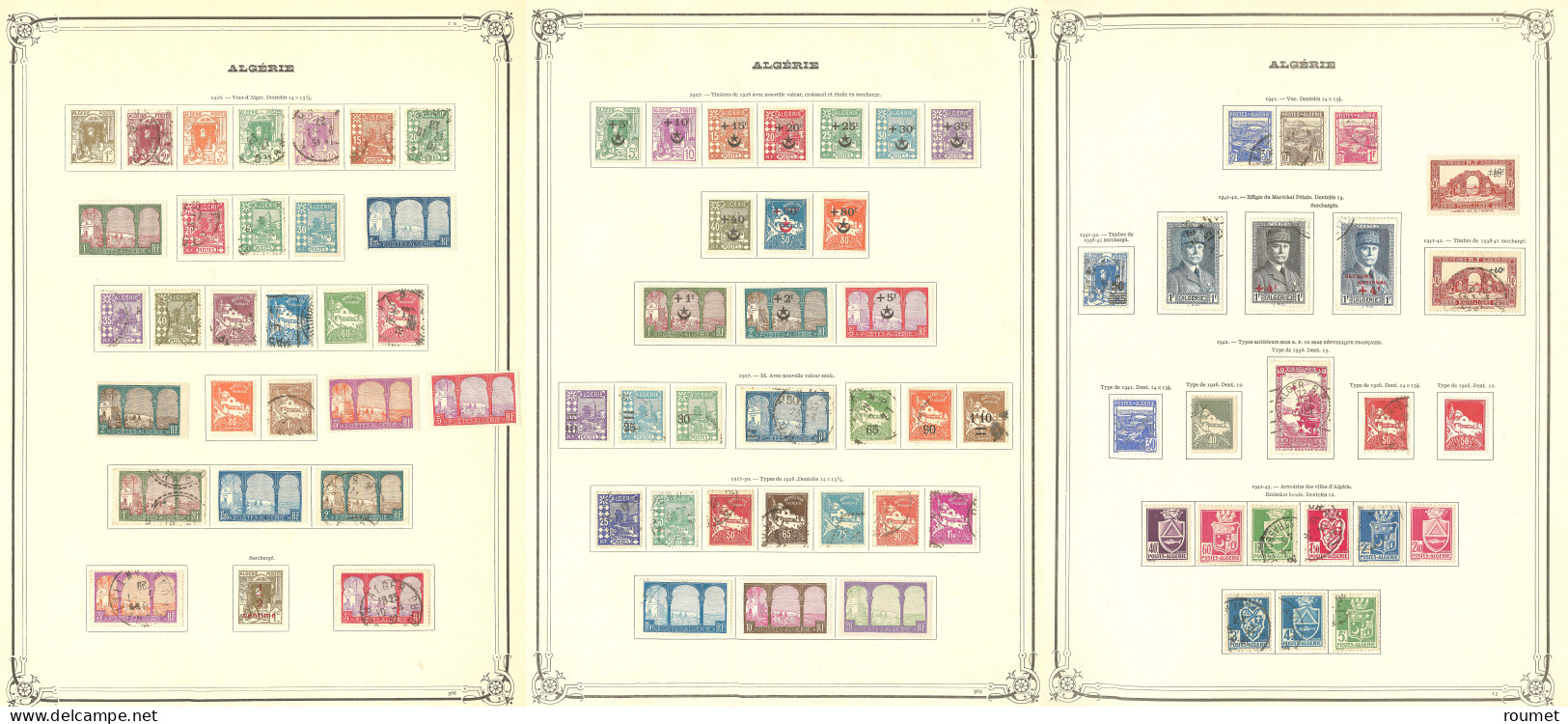 * Collection. 1924-1958 (Poste, PA, Préos, Taxe), Complète, Des Obl Et Qqs Variétés. - TB - Sonstige & Ohne Zuordnung