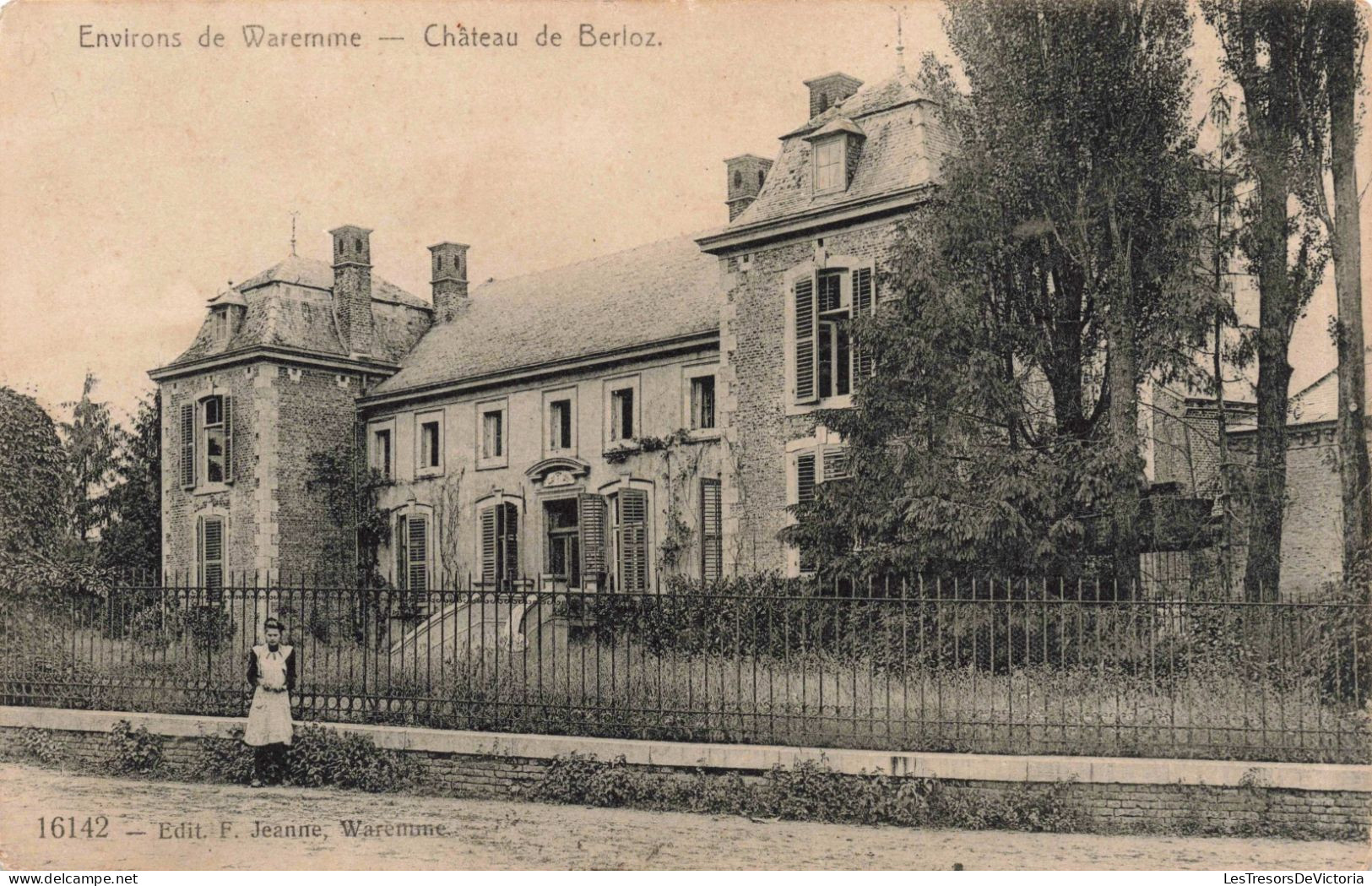 BELGIQUE -  Waremme - Environs De Waremme - Château De Berloz - Carte Postale Ancienne - Borgworm