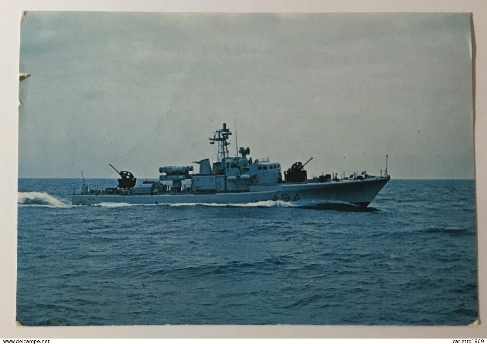 MOTOCANNONIERE SAETTA - STATO MAGGIORE MARINA   - NV FG - Warships