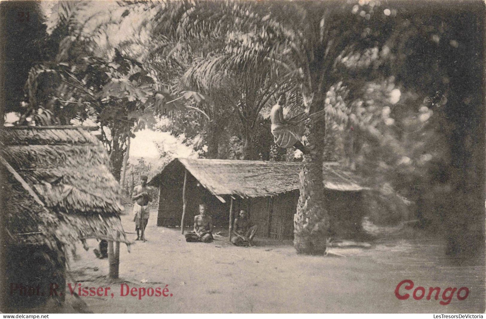 CONGO  - Congo Belge -  Les Indigènes - Carte Postale Ancienne - Congo Belga